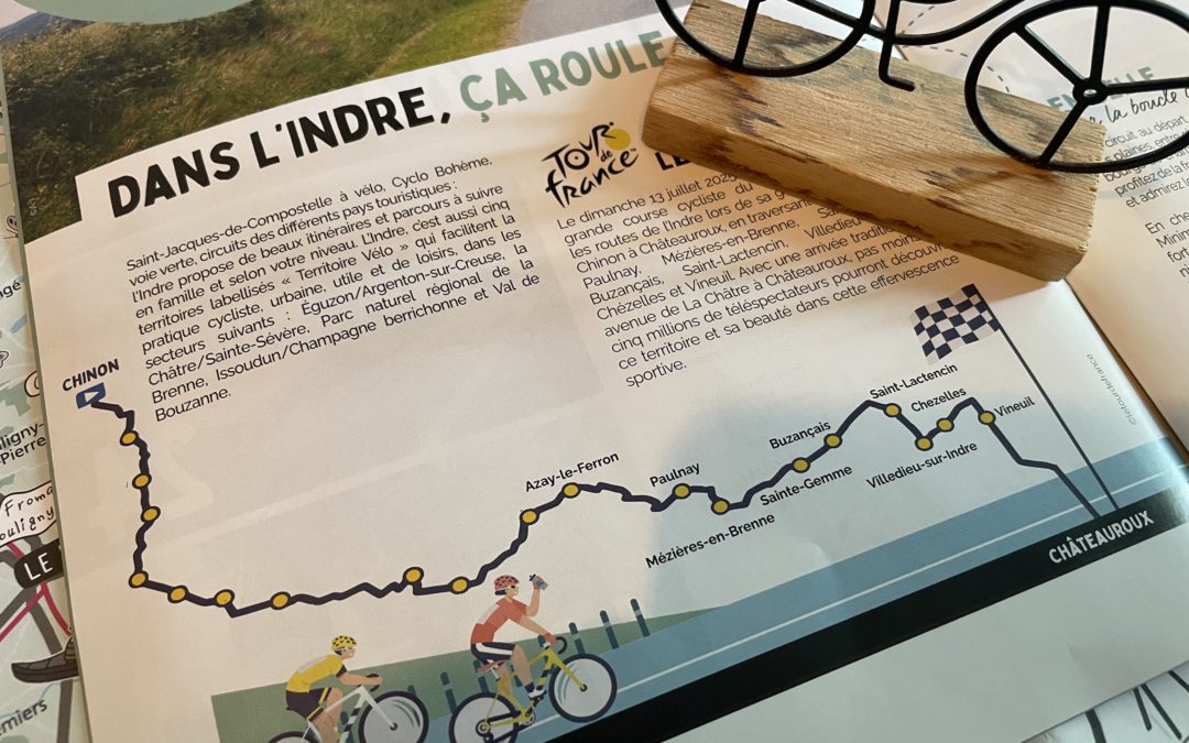 De Ronde van Frankrijk in Villedieu-sur-Indre